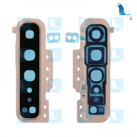 Camera lens with frame - GH98-43958E - Or (Royal Gold) - Galaxy S10 5G - G977 - original - qor Camera lens with frame - GH98-43958E - Or (Royal Gold) - Galaxy S10 5G - G977 - original - qor