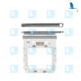 Sim card tray - GH98-43956A - Argent (Crown Silver) - Galaxy S10 5G - G977 - original - qor