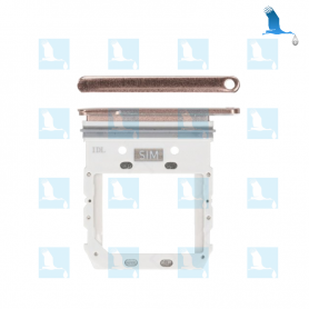 Sim card tray - GH98-43956E - Royal Gold - Galaxy S10 5G - G977 - original - qor Sim card tray - GH98-43956E - Royal Gold - Galaxy S10 5G - G977 - original - qor