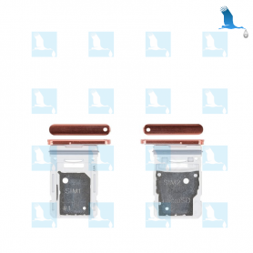SIM card tray - GH98-46007F - Orange (Cloud Orange) - Galaxy S20 FE 5G (G781) / 4G (G780) SIM card tray - GH98-46007F - Orange (Cloud Orange) - Galaxy S20 FE 5G (G781) / 4G (G780)