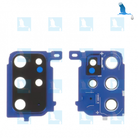 Camera lens with frame - GH98-45004H - Bleu (Aura Blue) - S20 Plus (G985F) / S20 Plus 5G (G986F) - orig Camera lens with frame - GH98-45004H - Bleu (Aura Blue) - S20 Plus (G985F) / S20 Plus 5G (G986F) - orig