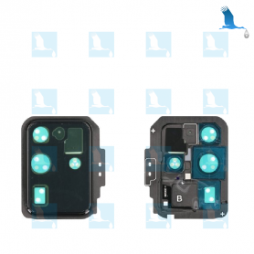 Camera lens with frame - GH98-45031A - Cosmic Black - Galaxy S20 Ultra 5G (G988) - original