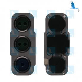 Camera lens with frame and sticker - GH98-46772A - Nero (Graphite) - Galaxy S21 FE (G990B) - ori Camera lens with frame and sticker - GH98-46772A - Nero (Graphite) - Galaxy S21 FE (G990B) - ori
