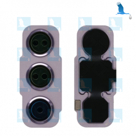 Camera lens with frame and sticker - GH98-46772D - Violet - Galaxy S21 FE (G990B) - ori Camera lens with frame and sticker - GH98-46772D - Violet - Galaxy S21 FE (G990B) - ori