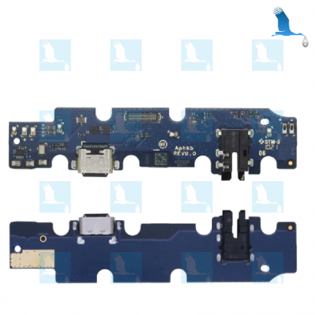 Charging board and flex connector - GH81-20660A - GH81-20661A - Galaxy TAB A7 Lite (SM-T220) (SM-T225) - ori