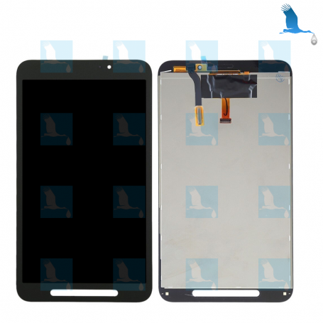 LCD + Touchscreen - Nero - Samsung Galaxy SM-T360/SMT-T365 Tab Active - ori