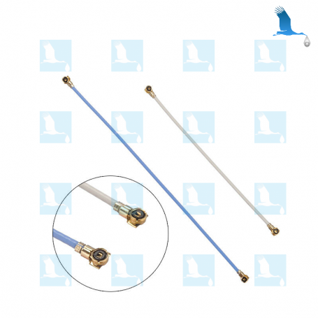Antenna Flex Cable - Weiß - GH39-01906A Blue 77.5mm - S8+ (G955) - ori