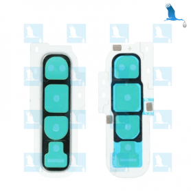 Objectif + cadre de la caméra - Blanc - S10 (G973) - oem Objectif + cadre de la caméra - Blanc - S10 (G973) - oem