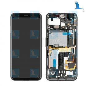 Display, Touchscreen and Frame - Black - Pixel 4 (G020M) - 20GF2BW0001