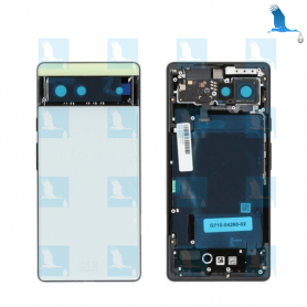 Backcover, Battery cover - G949-00179-01 - Bleu (Sorta seafoam) - Pixel 6 (GB7N6) - sp Backcover, Battery cover - G949-00179-01 - Bleu (Sorta seafoam) - Pixel 6 (GB7N6) - sp