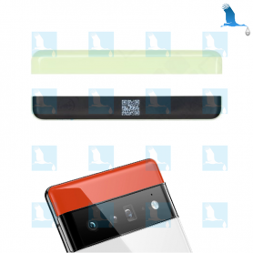 Couvercle de batterie supérieur - Couvercle de verre supérieur - vert (Sorta seafoam) - Pixel 6 (GB7N6) - ori Couvercle de batterie supérieur - Couvercle de verre supérieur - vert (Sorta seafoam) - Pixel 6 (GB7N6) - ori