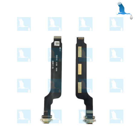 Charging flex connector - 1041100036 - OnePlus 6T (A6010, 6013) - oem