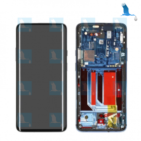 LCD + Touch + Frame - 2011100057 - Bleu (Nebula blue) - OnePlus 7 Pro, 7Pro (5G) - qor LCD + Touch + Frame - 2011100057 - Bleu (Nebula blue) - OnePlus 7 Pro, 7Pro (5G) - qor