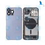 Boîtier complet avec petites pièces - Bleu (Sierra Blue) - iPhone 13 Pro Max - ori
