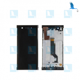 LCD Display + Touchscreen + Frame - 78PA9100020 - Black - Sony Xperia XA1