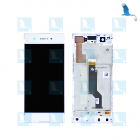 LCD Display + Touchscreen + Frame - 78PA9100010 - Blanc - Sony Xperia XA1 LCD Display + Touchscreen + Frame - 78PA9100010 - Blanc - Sony Xperia X1A
