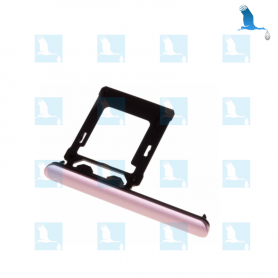 Memory card holder - 1307-9893 - Pink - Sony Xperia XZ Premium (G8141/G8142) - original - qor Memory card holder - 1307-9893 - Pink - Sony Xperia XZ Premium (G8141/G8142) - original - qor