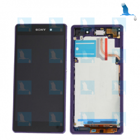 LCD + Touchscreen + frame - Blanc - Xperia Z2 (D6502 D6503 D6543 L50W D6502D) - qor