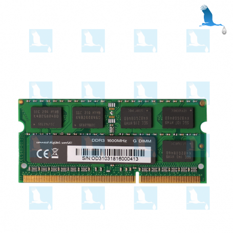 Mémoire RAM - 8GByte - DDR3L 1600MHz