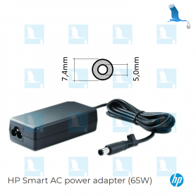 Adaptateur secteur HP N18152 - 220V - 65W - 19.5V - 3.33A - diamètre 7,4 x 5 mm Adaptateur secteur HP N18152 - 220V - 65W - 19.5V - 3.33A - diamètre 7,4 x 5 mm