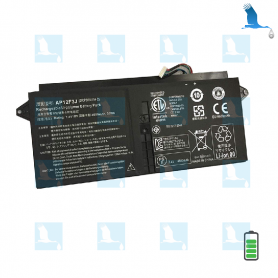 Acer Aspire S7 - Batterie AP12F3J -  7.4V - 4680mAh - 35Whr - qor Batterie Acer AP12F3J - 4680mAh 35Whr - Original