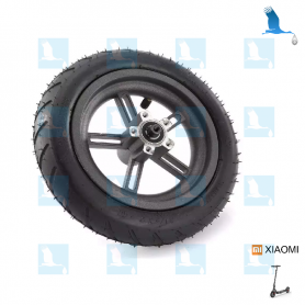 Roue arrière, jante+pneu+chambre a air -  8.5"x2.0 - Xiaomi Electrique Scooter M365 Pro (largeur d'axe 78mm) Roue arrière, jante+pneu+chambre a air - 8.5"x2.0 - Xiaomi Electrique Scooter M365 Pro (largeur d'axe 78mm)