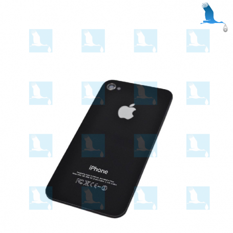 Back cover - Black - oem - iPhone 4S