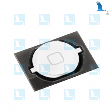 Home Button With Gasket - White - iPhone 4S