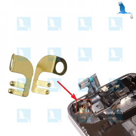 Back Camera Bracket Holder Grounding Gold - iPhone 4S Back Camera Bracket Holder Grounding Gold - iPhone 4S