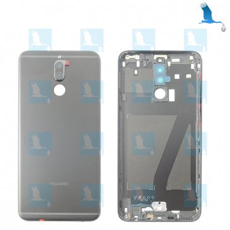 Backcover - Battery cover - 02351QPC - Noir - Huawei Mate 10 Lite (RNE-L01/CRNE_L21) - oem