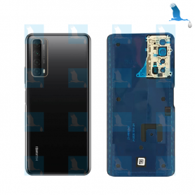 Back cover - Battery cover + Camera lens fram -  97071ADV - Noir (Midnight black) - Huawei PSmart 2021 (PPA-LX2) - ori Back cover - Battery cover + Camera lens fram - 97071ADV - Noir (Midnight black) - Huawei PSmart 2021 (PPA-LX2) - ori