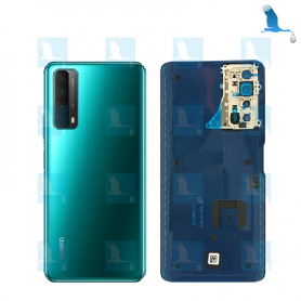 Back cover - Battery cover + Camera lens fram -  97071ADX - Vert (Crush Green) - Huawei PSmart 2021 (PPA-LX2) - ori Back cover - Battery cover + Camera lens fram - 97071ADX - Vert (Crush Green) - Huawei PSmart 2021 (PPA-LX2) - ori