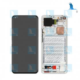 Display + Touchscreen + Frame - 56000400K100 - Blanc (Ceramik White) - Mi 11 Ultra (M2102K1G) - sp) Display + Touchscreen + Frame - 56000400K100 - Blanc (Ceramik White) - Mi 11 Ultra (M2102K1G) - sp)
