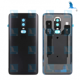 Battery Cover - Back Cover - 1071100108 - Noir (Midnight Black) - OnePlus 6 (A6000, A6003) - oem