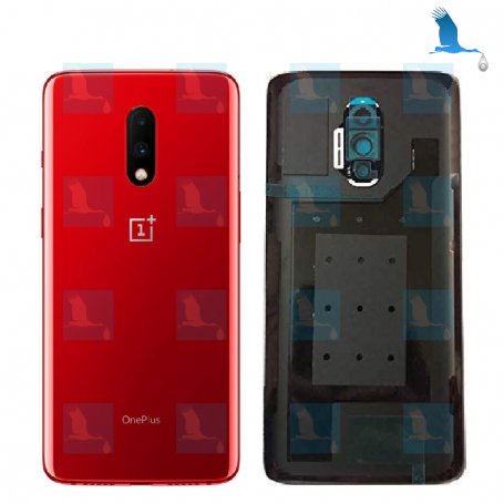 Back Cover - Battery Cover - 2011100070 - Rouge - OnePlus 7 (GM1901, GM1903) - oem