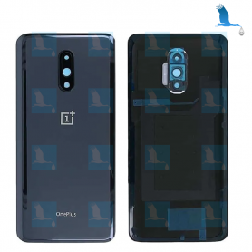 Back Cover - Battery Cover - 2011100071 - Gris (Mirror Grey) - OnePlus 7 (GM1901, GM1903) - oem