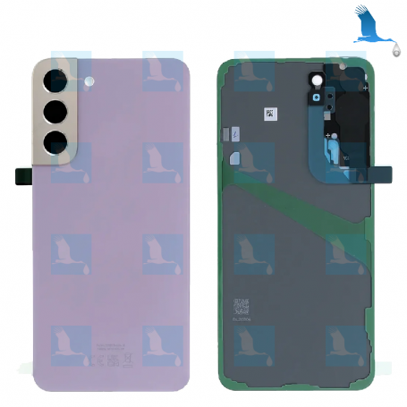 Back Cover - Battery cover - GH82-27444G - Violett - Galaxy S22+ 5G (S906) - ori