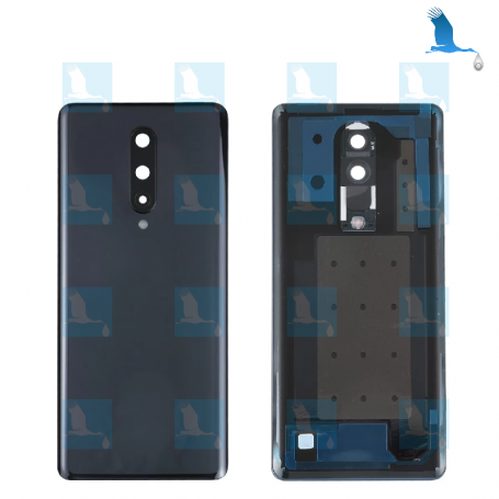 Back Cover - Battery Cover - 2011100167 - Noir (Onyx Black) - OnePlus 8 (IN2010) - oem
