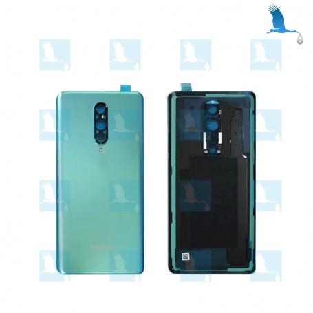 8 Pro - Battery cover - Back cover - 1091100174 - Vert (Glacial green) - OnePlus 8 Pro (IN2202X) - original - qor