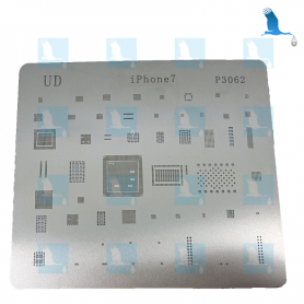 Pochoir rebillage stencil BGA CMS iPhone 7 Pochoir rebillage stencil BGA CMS iPhone 7
