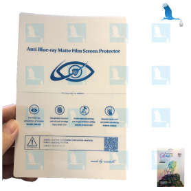 10 x Protection d'écran - Anti Blue-Ray Film mat - 180x120mm 10 x Protection d'écran - Anti Blue-Ray Film mat - 180x120mm