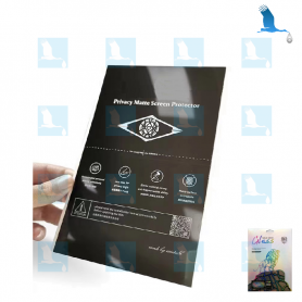 10 x Protection d'écran - Privacy matte Film - 180x120mm - 10 filmes 10 x Protection d'écran - Privacy matte Film - 180x120mm - 10 filmes