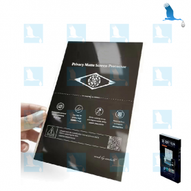 50 x Protection d'écran - Privacy matte Film - 180x120mm - 50 filmes 50 x Protection d'écran - Privacy matte Film - 180x120mm - 50 filmes