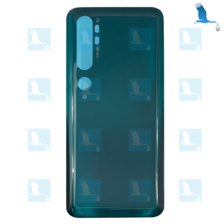 Back cover, battery cover - Verde - Xiaomi - Mi Note 10 Pro (M1910F4S) - Mi Note 10 (M1910F4G) - oem