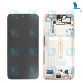 LCD + Touch + Frame - GH82-27500D/GH82-27501D - Rosa (Pink gold) - Galaxy S22+ (S906B) - service pack LCD + Touch + Frame - GH82-27500D/GH82-27501D - Rosa (Pink gold) - Galaxy S22+ (S906B) - service pack