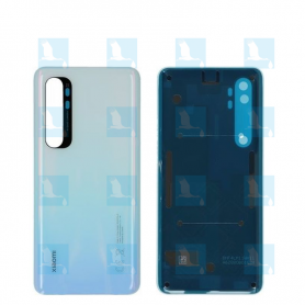 Backcover - Battery Cover - Blanc (Glacier White) - Mi Note 10 Lite (M2002F4LG,M1910F4G) - oem Backcover - Battery Cover - Blanc (Glacier White) - Mi Note 10 Lite (M2002F4LG,M1910F4G) - oem