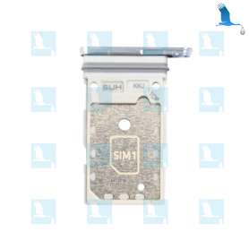 SIM Card Tray - GH98-47138C - Blanc (Phantom White) - Galaxy S22 Ultra (S908B) - ori SIM Card Tray - GH98-47138C - Blanc (Phantom White) - Galaxy S22 Ultra (S908B) - ori