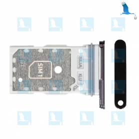 SIM Card Tray - GH98-47086A - Schwarz (Phantom Black) - Galaxy S22+ 5G (S906) / Galaxy S22 5G (S901) - ori SIM Card Tray - GH98-47086A - Schwarz (Phantom Black) - Galaxy S22+ 5G (S906) / Galaxy S22 5G (S901) - ori
