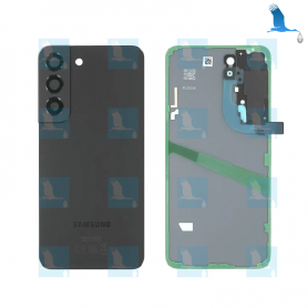 Back cover - Battery cover - GH82-27434A - Schwarz (Phantom Black) - Galaxy S22 (S901B) - oem