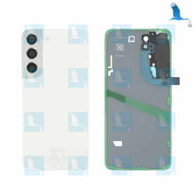 Back cover - Battery cover - GH82-27434B - Blanc (Phantom white) - Galaxy S22 (S901B) - oem Back cover - Battery cover - GH82-27434B - Blanc (Phantom white) - Galaxy S22 (S901B) - oem